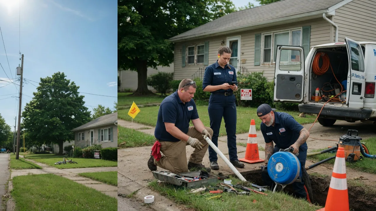 Sewer Line Repair in Homeworth, OH near me